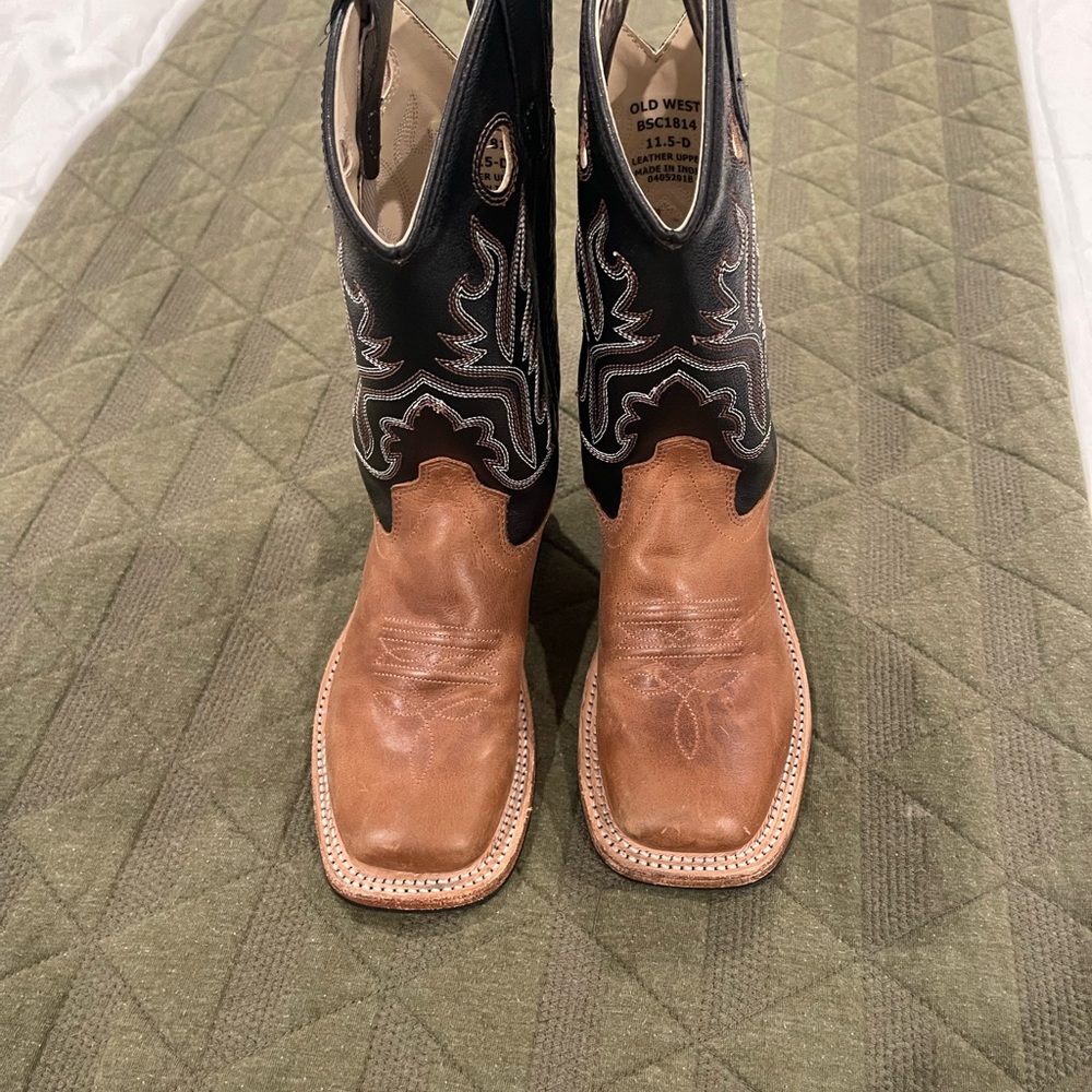 Old West Boys Cowboy Boots